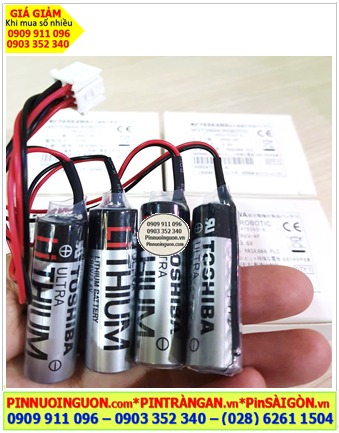 Yaskawa ER6V-C4 (Bộ 4 pin); Pin nuôi nguồn Yaskawa ER6V-C4 lithium 3.6v 8000mAh, X.xứ NHẬT 